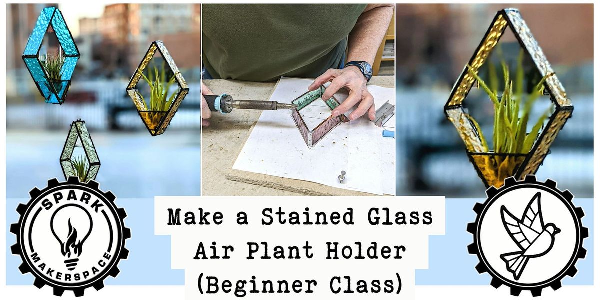 Make a Stained Glass Air Plant Holder  7\/20