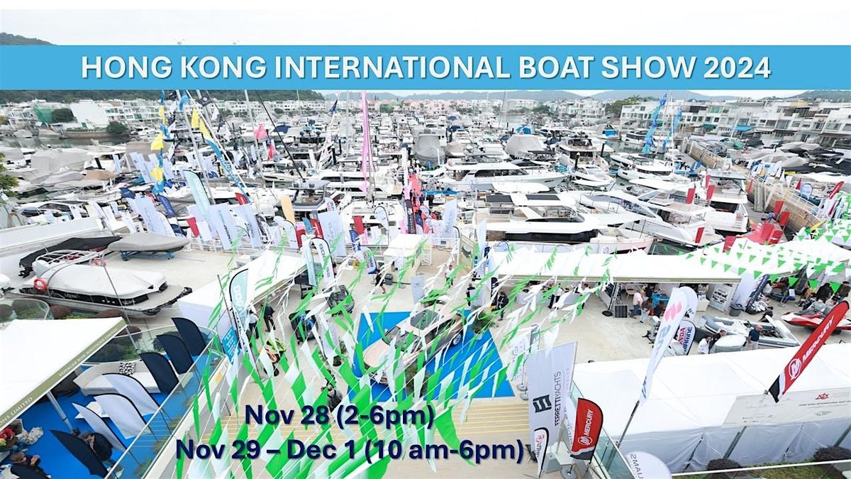 Hong Kong International Boat Show 2024