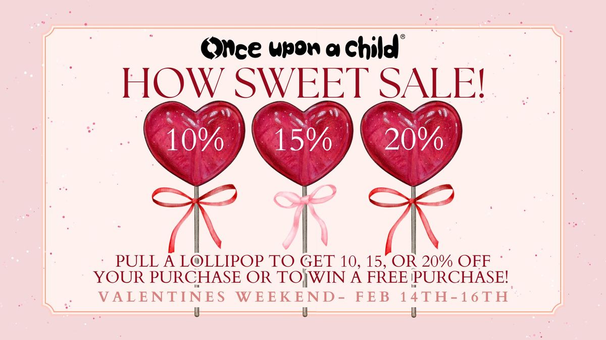 Greenwood: How Sweet Valentines Sale!