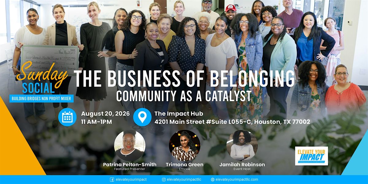 Q3 Thursday Think & Thrive :Building Bridges Networking Mixer