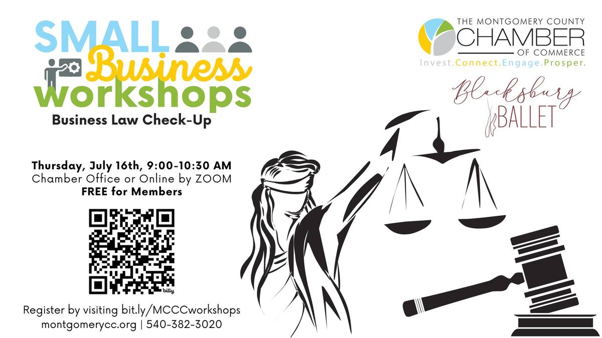 Small Business Workshop: Business Law Check-Up