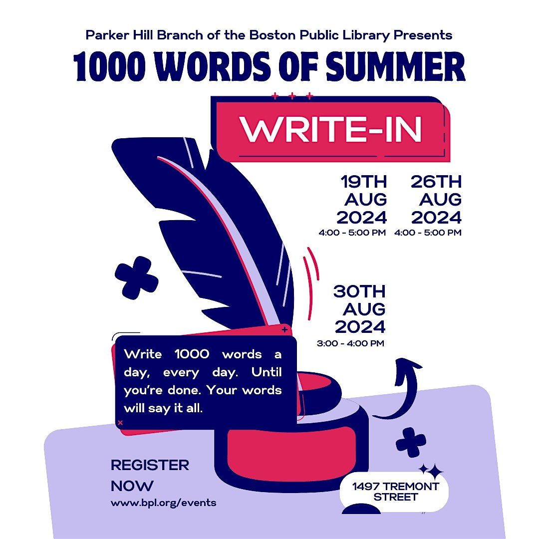 Write-In: 1000 Words of Summer