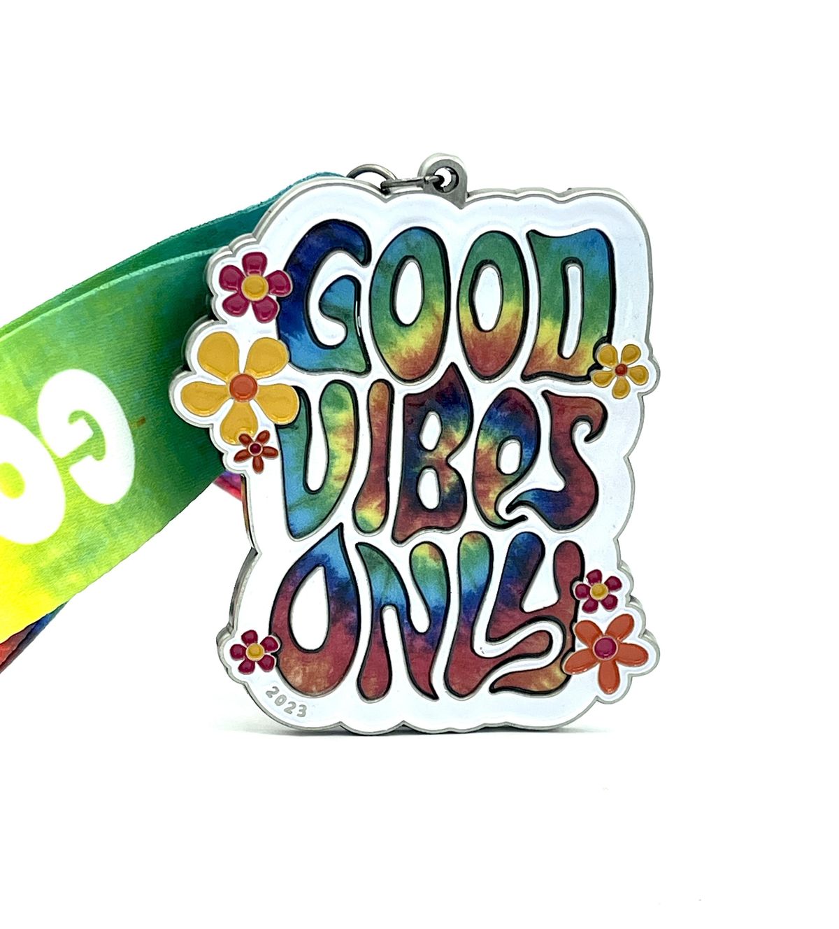 New Year: Good Vibes Only 1M 5K 10K 13.1 26.2-Save $2