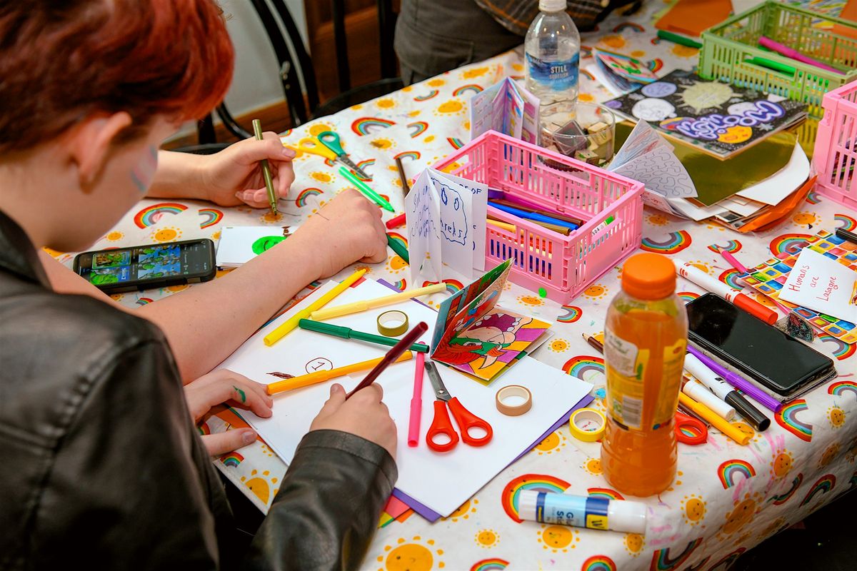 Teen Zine Workshop at Middlesbrough Pride