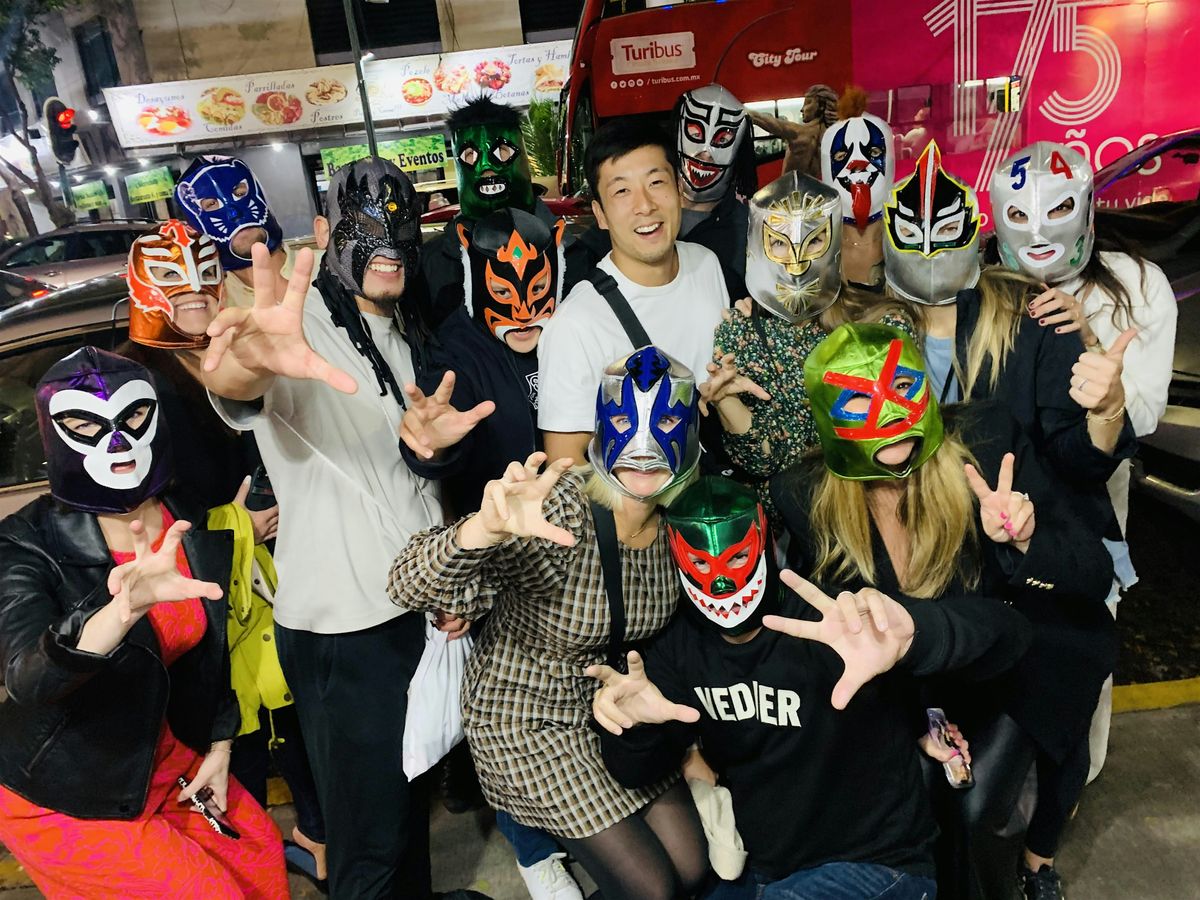 Lucha Libre & Mezcal Experience in Mexico City