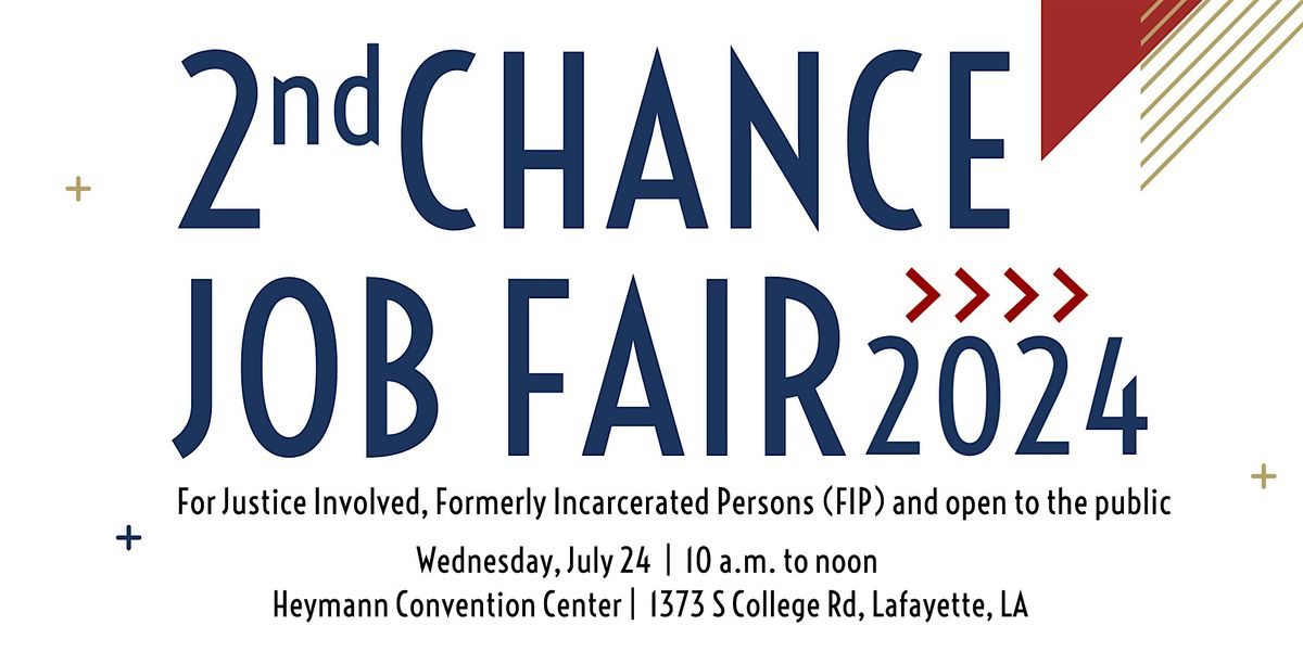 2nd Chance Job Fair 2024