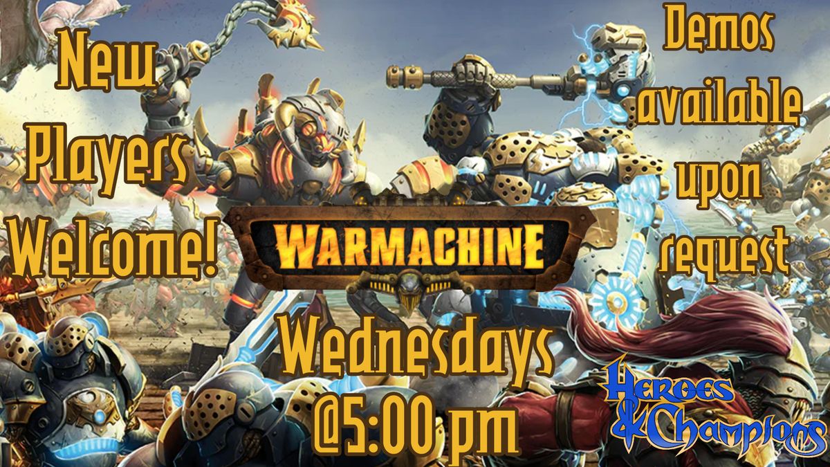 Warmachine Wednesdays