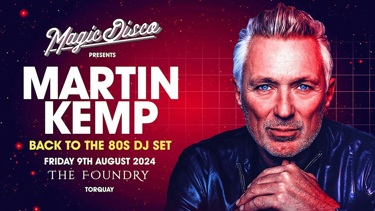 Martin Kemp Live DJ Set - Back to the 80's