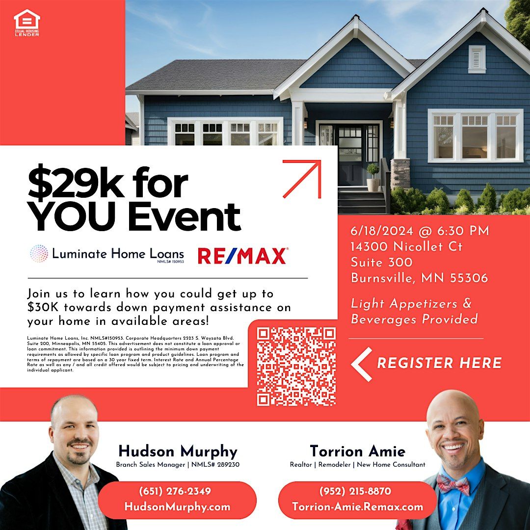 $29k for YOU Event