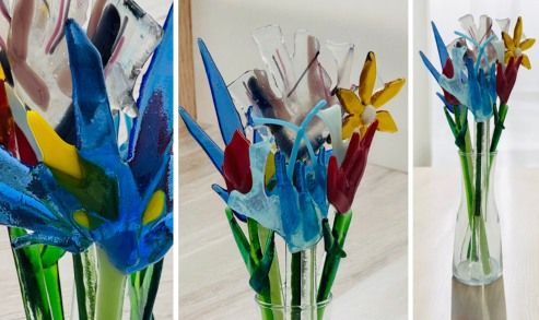 Fused Glass Flowers Workshop