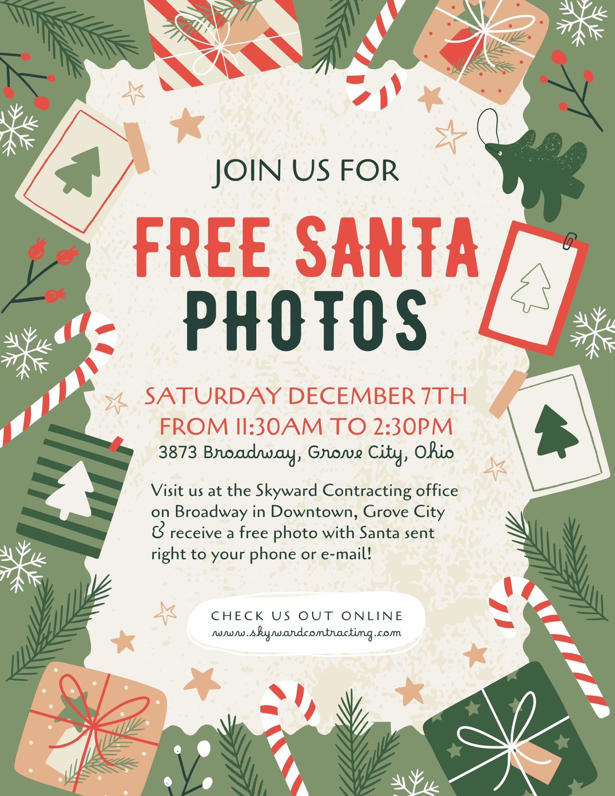 Free Photos with Santa