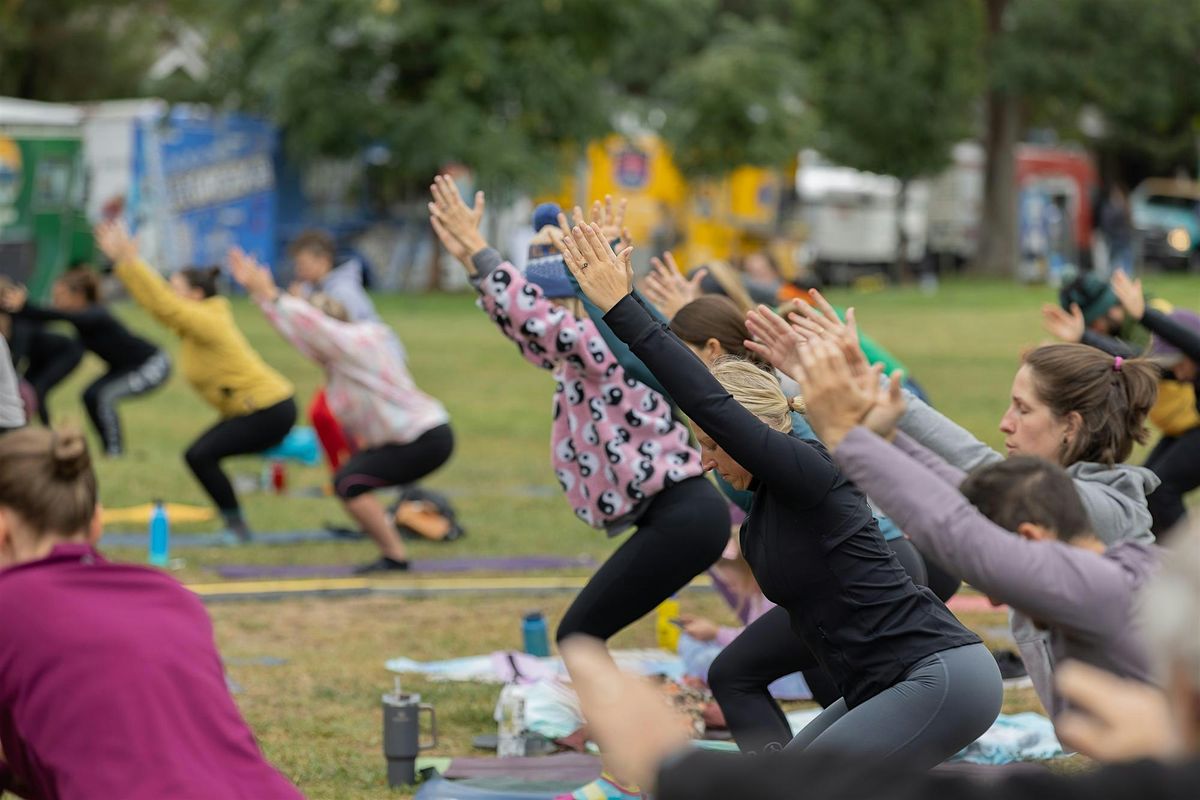 Better Buzz Yoga at Sunnyside Music Fest