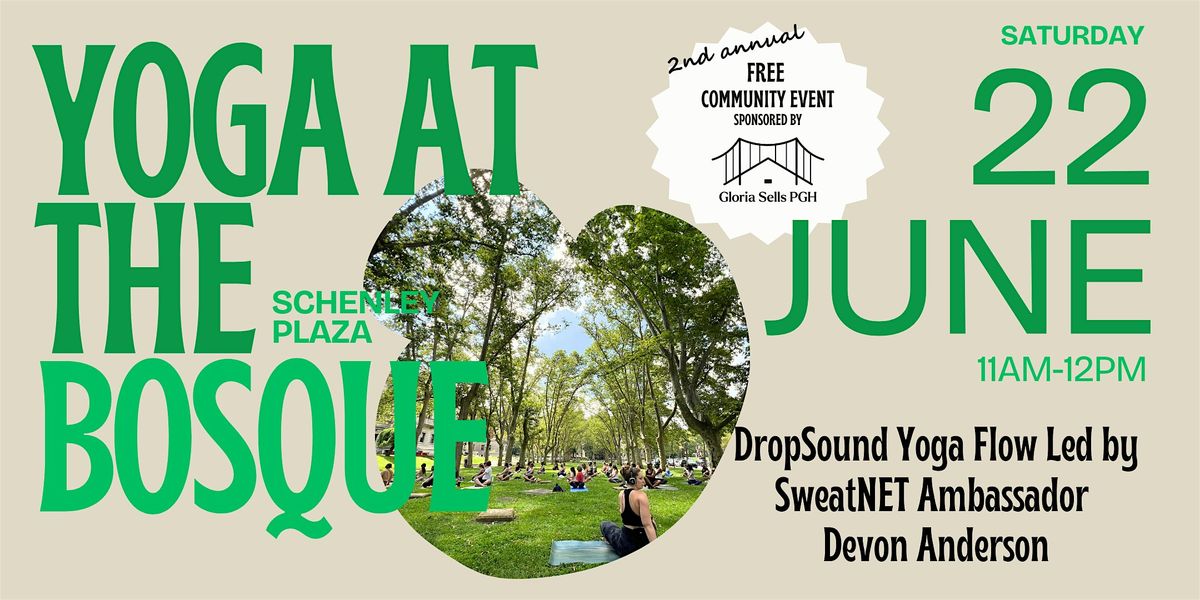 DropSound Yoga at the Bosque