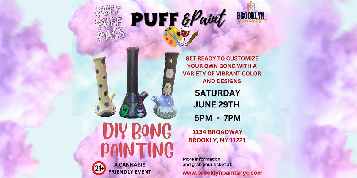 Puff and Paint: DIY Bong Painting