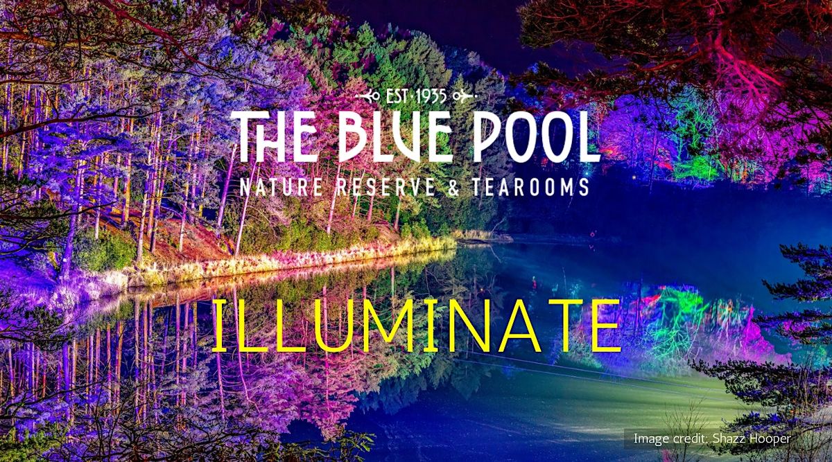 Illuminate at The Blue Pool 2025