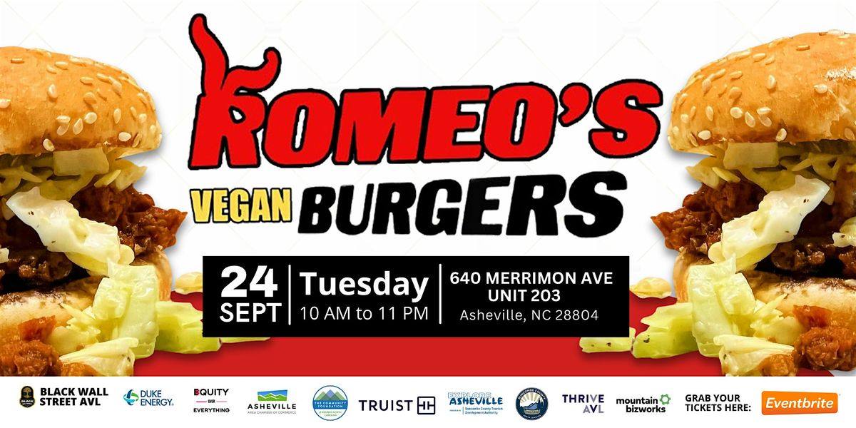 GATE Program: Romeo's Vegan Burgers