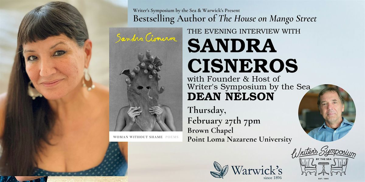 Sandra Cisneros 30th Anniversary Writers Symposium by the Sea w\/Dean Nelson