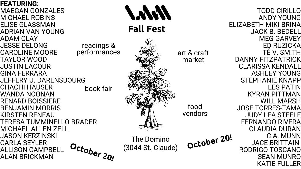 LMNL Arts Fall Fest 2024 (No Tickets Needed! Space for everyone!)