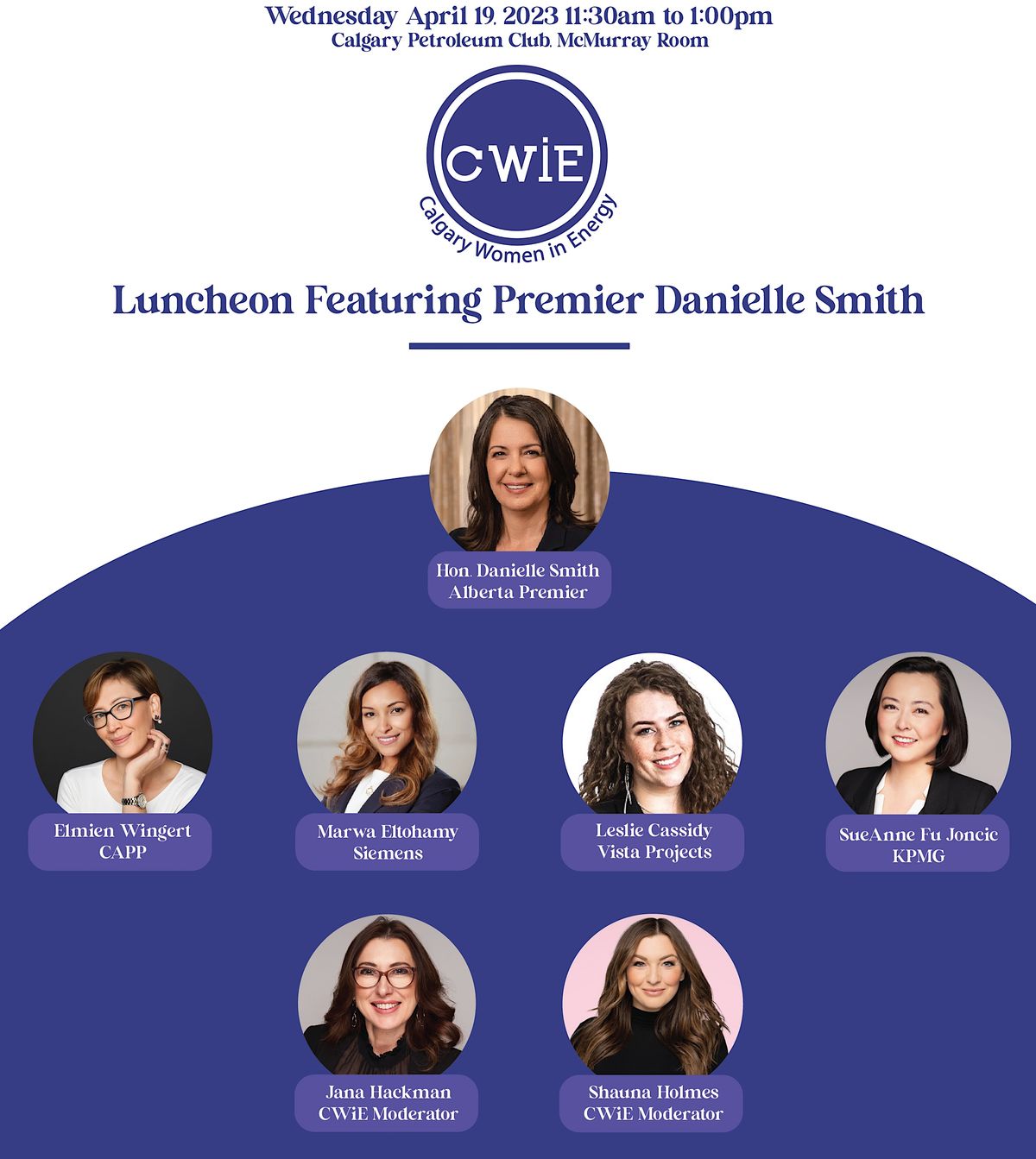 Calgary Women in Energy Luncheon  Featuring Premier Danielle Smith