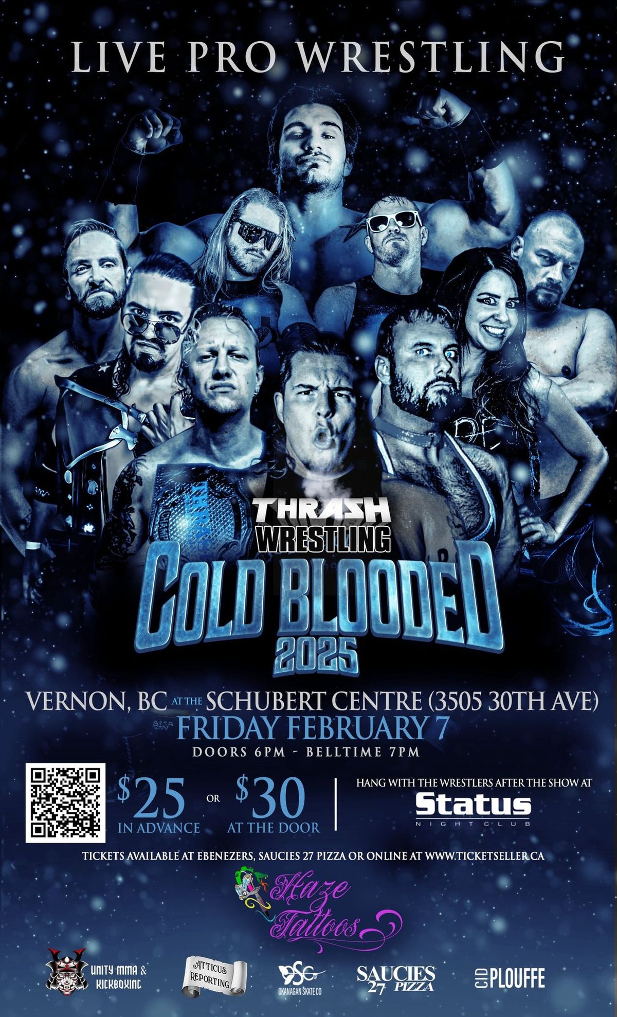 Thrash Wrestling "Cold Blooded 2025"