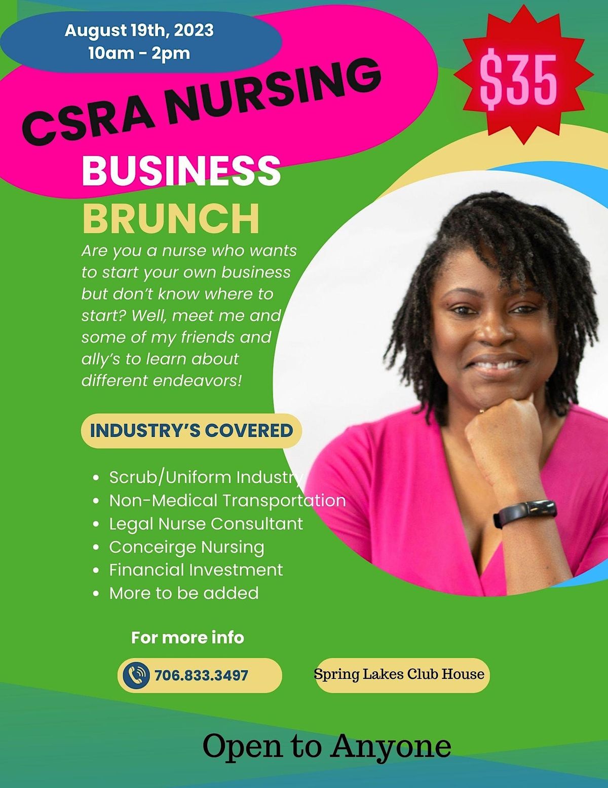 CSRA Nurses Business Brunch