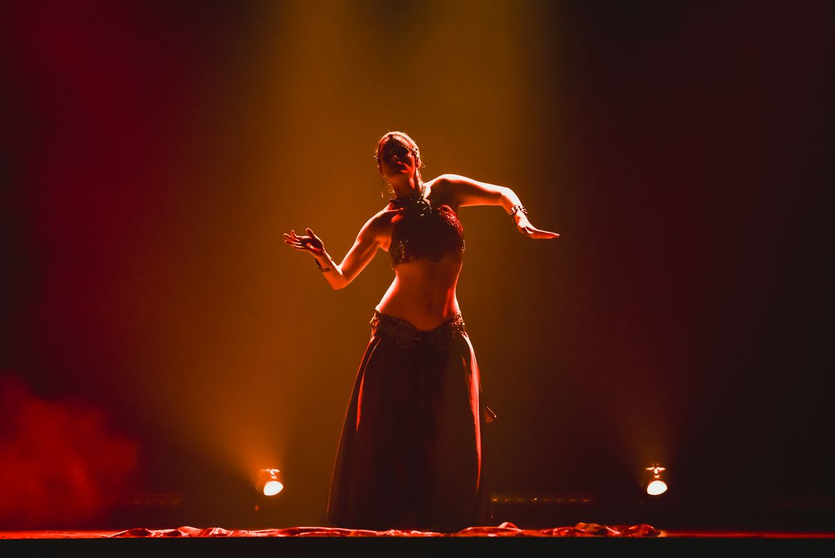 \u25c6 Workshop mit Melli Sarina: Liquid Fusion  Bellydance Technik \u25c6