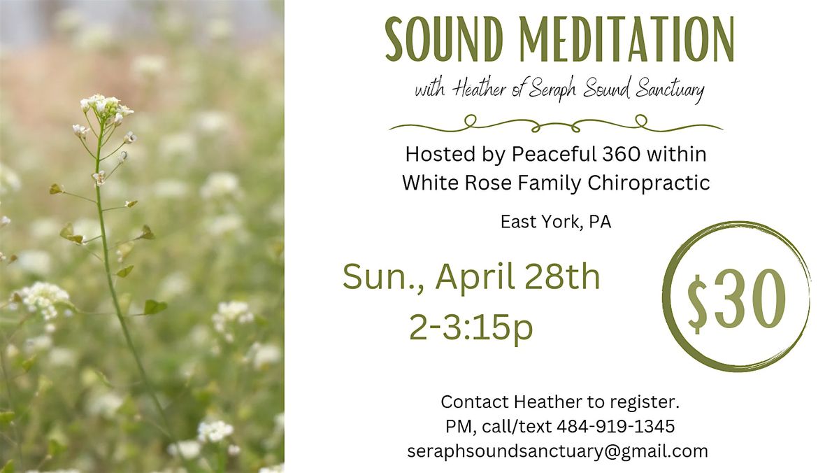 Journey To Stillness Sound Meditation