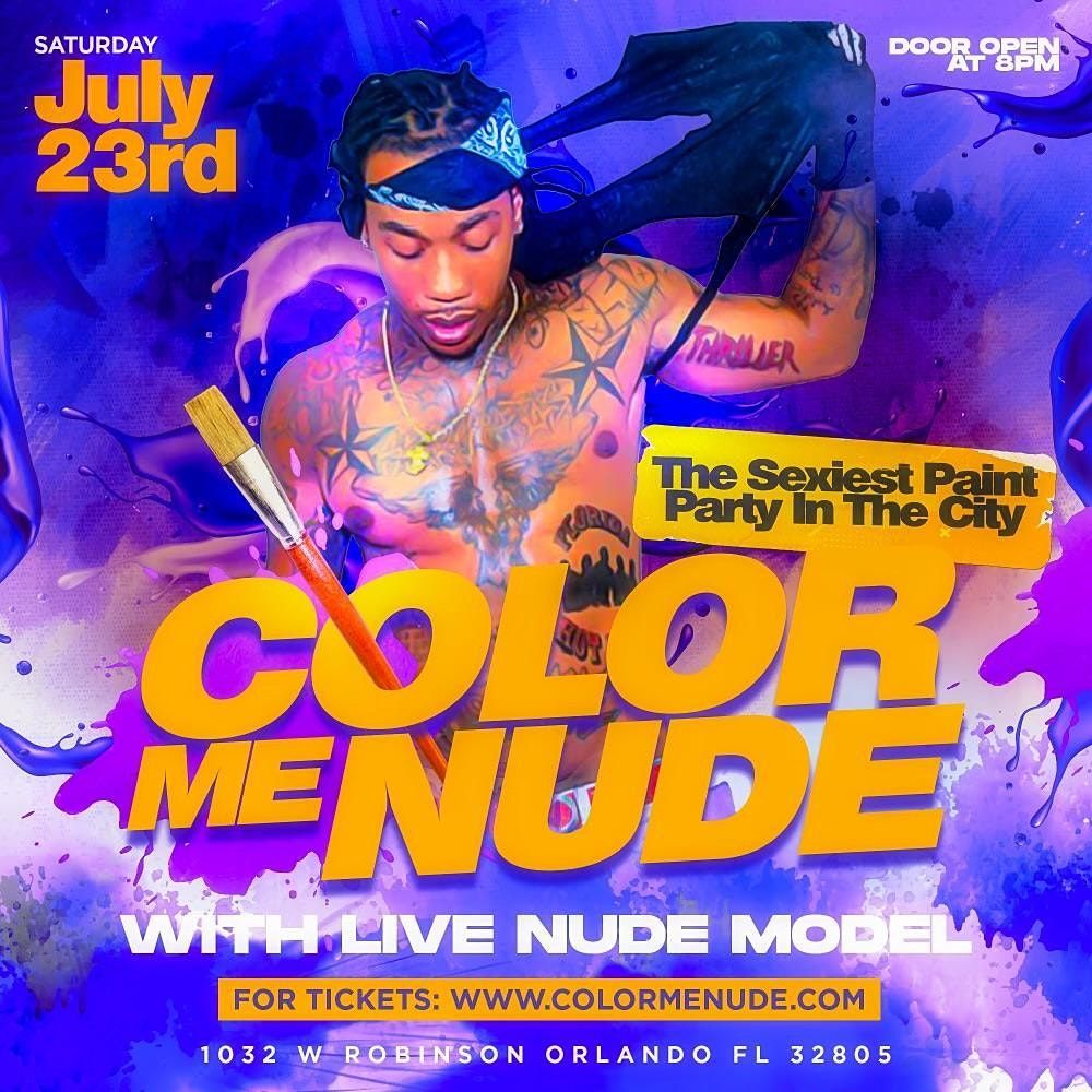 Color Me Nude - The Sexiest Paint Night In The City