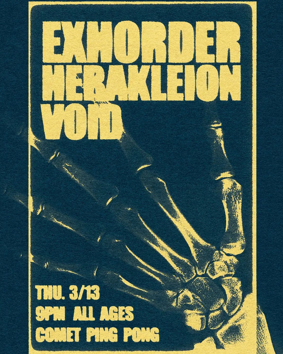 Exhorder, Herakleion, Void