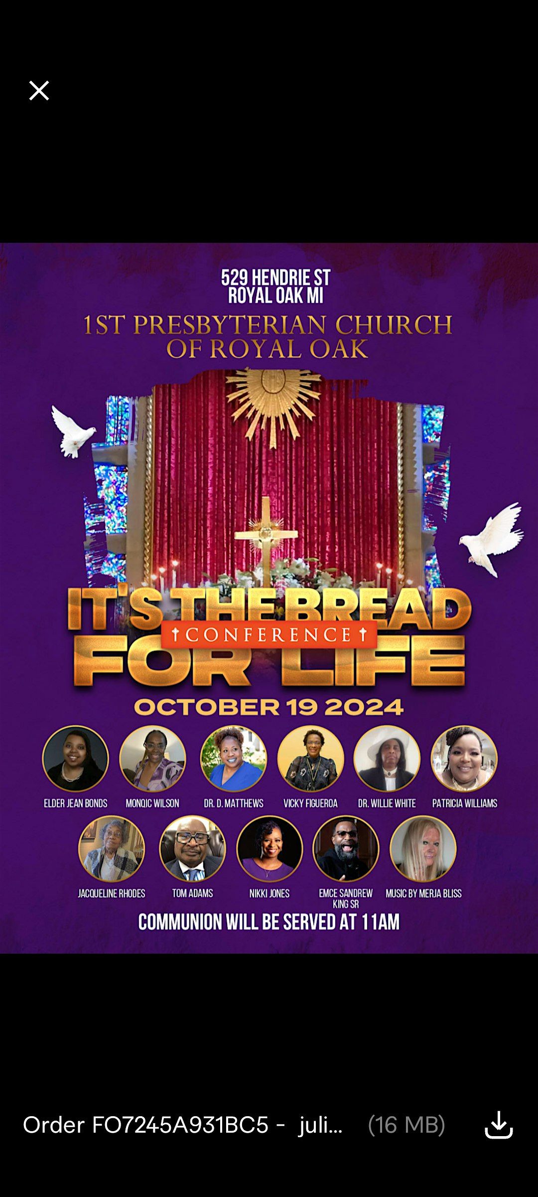 Breaking Bread With For Life Conference