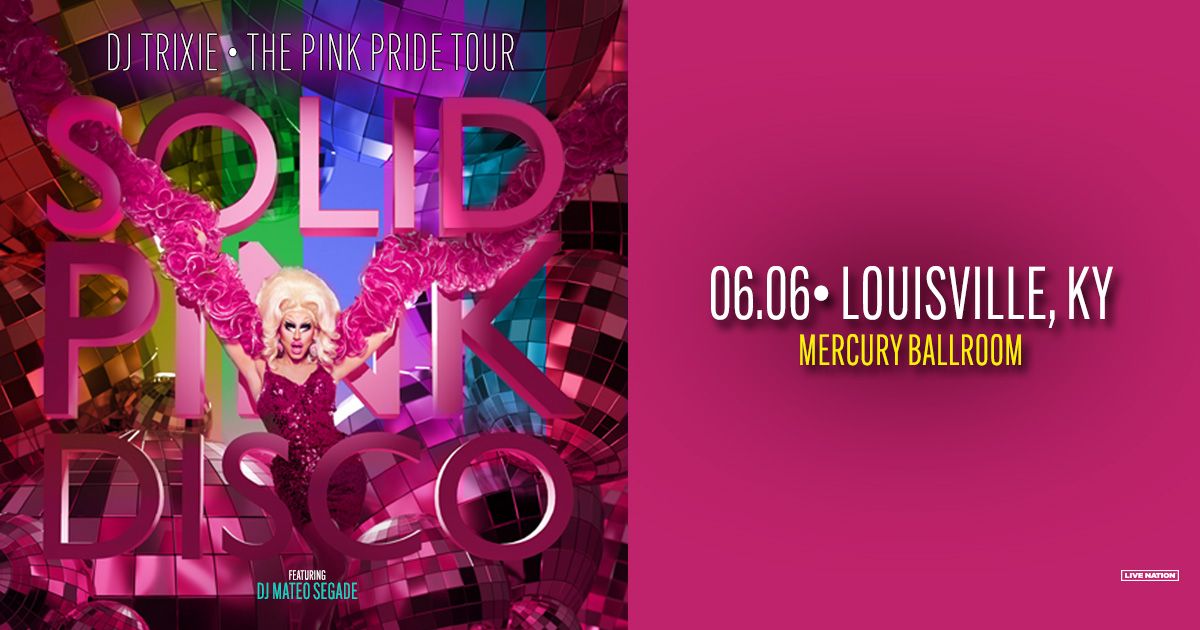 Solid Pink Disco with DJ Trixie - The Pink Pride Tour