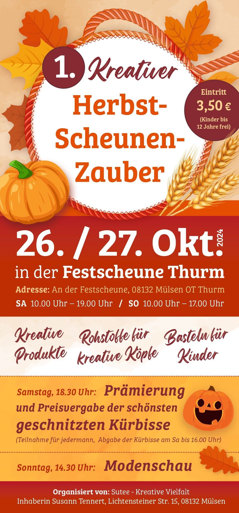 1. Kreativer Herbst-Scheunen-Zauber