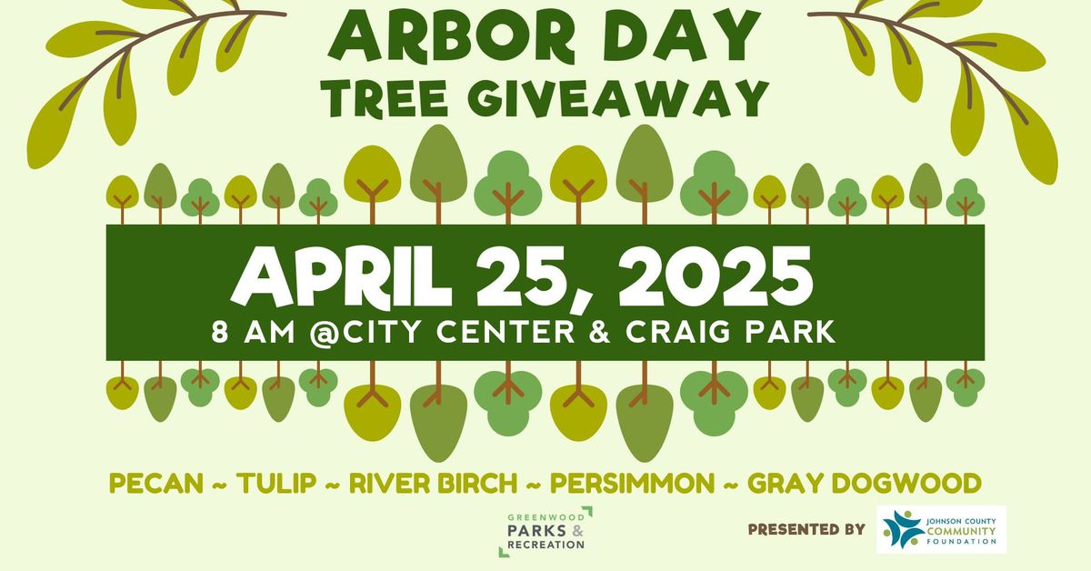 Arbor Day Tree Giveaway