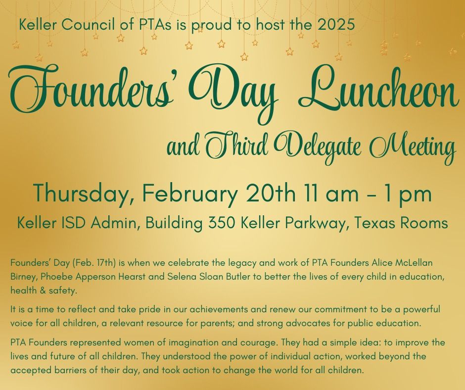 Founders' Day Luncheon