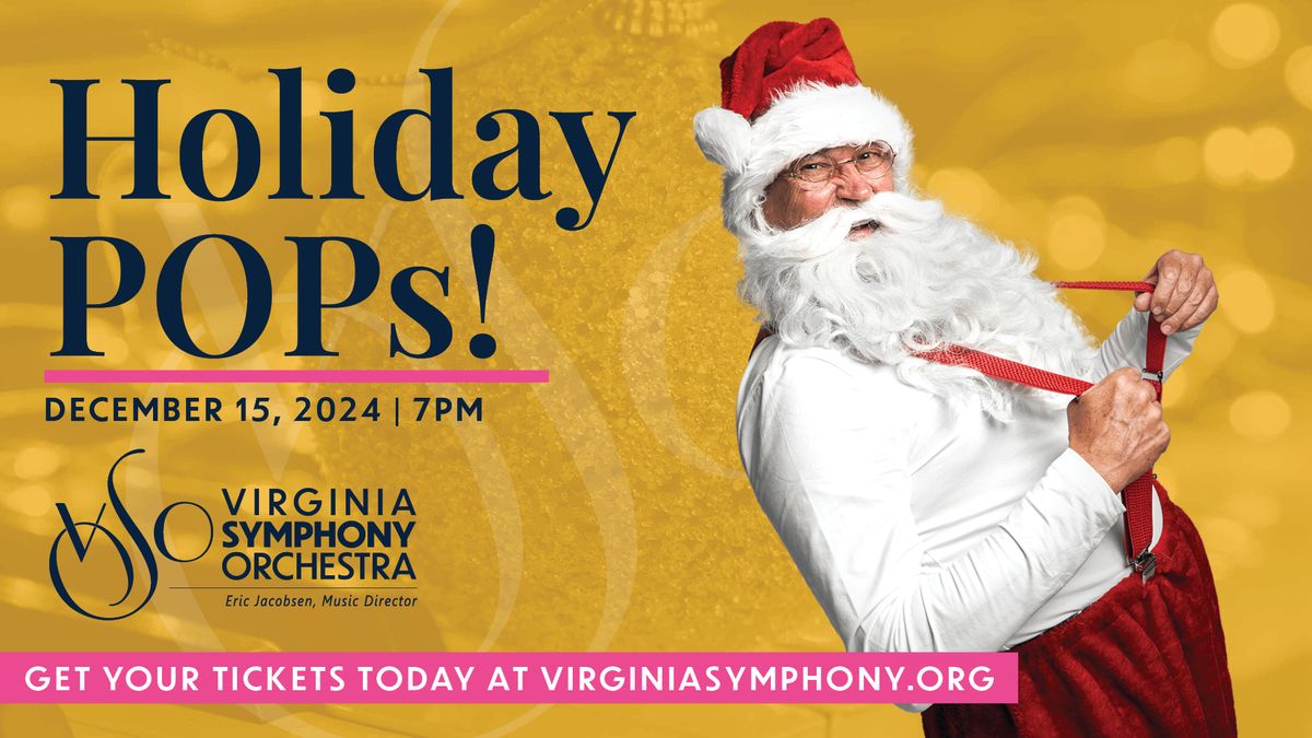 Holiday POPs at Sandler Center!