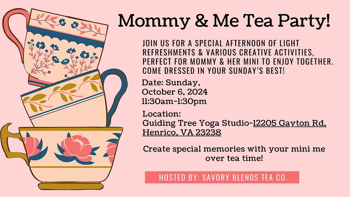 Mommy & Me Tea Party