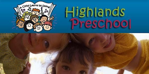 2023-2024 Highlands Preschool Registration
