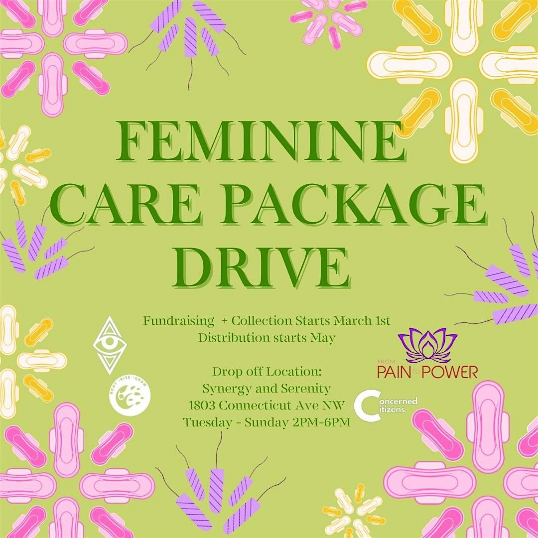 Feminine Care Package Drive