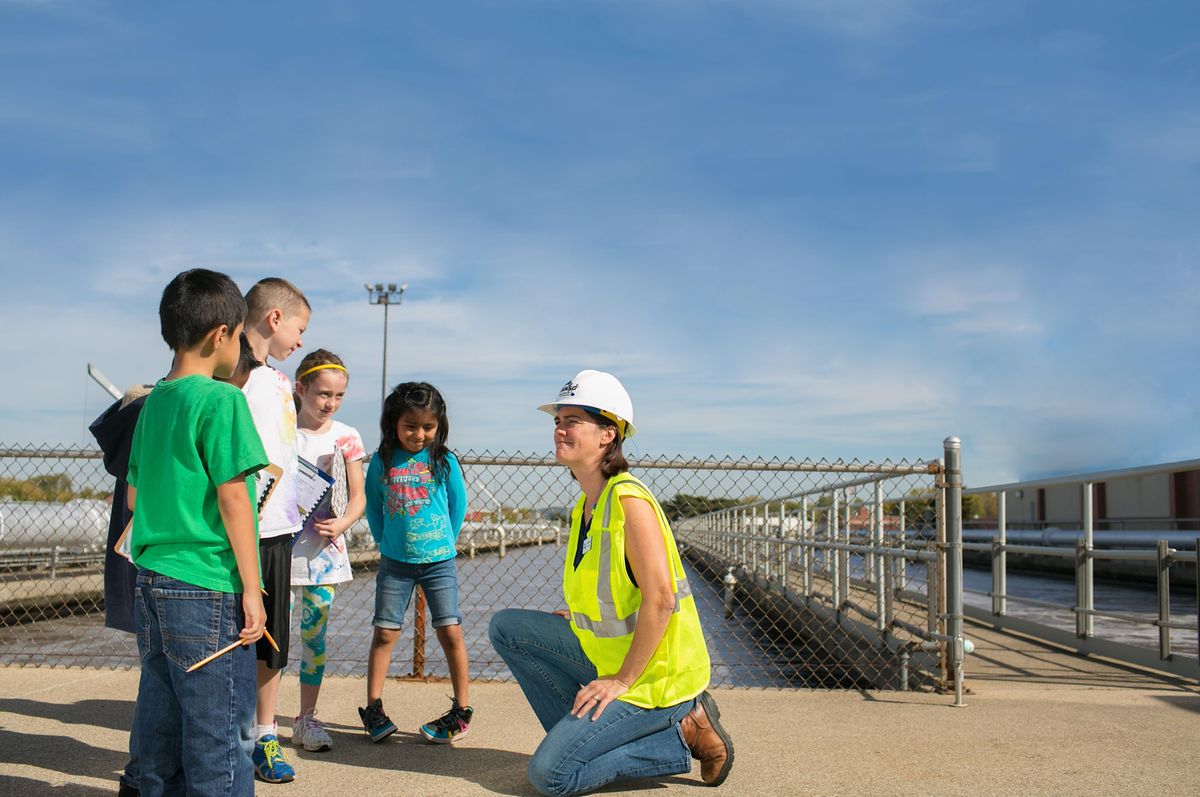 First Friday wastewater treatment plant tours