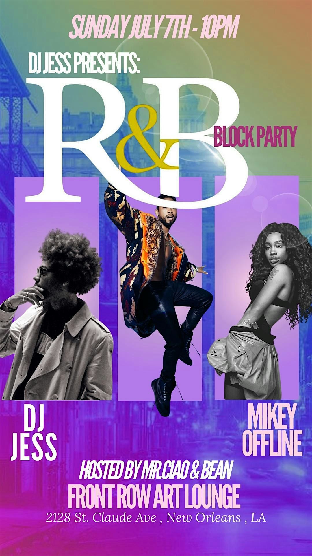 DJ  Jess Presents: R&B Block Party
