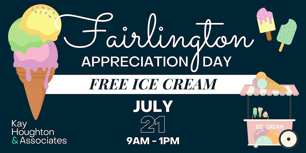 Fairlington Appreciation Day: FREE Ice Cream!