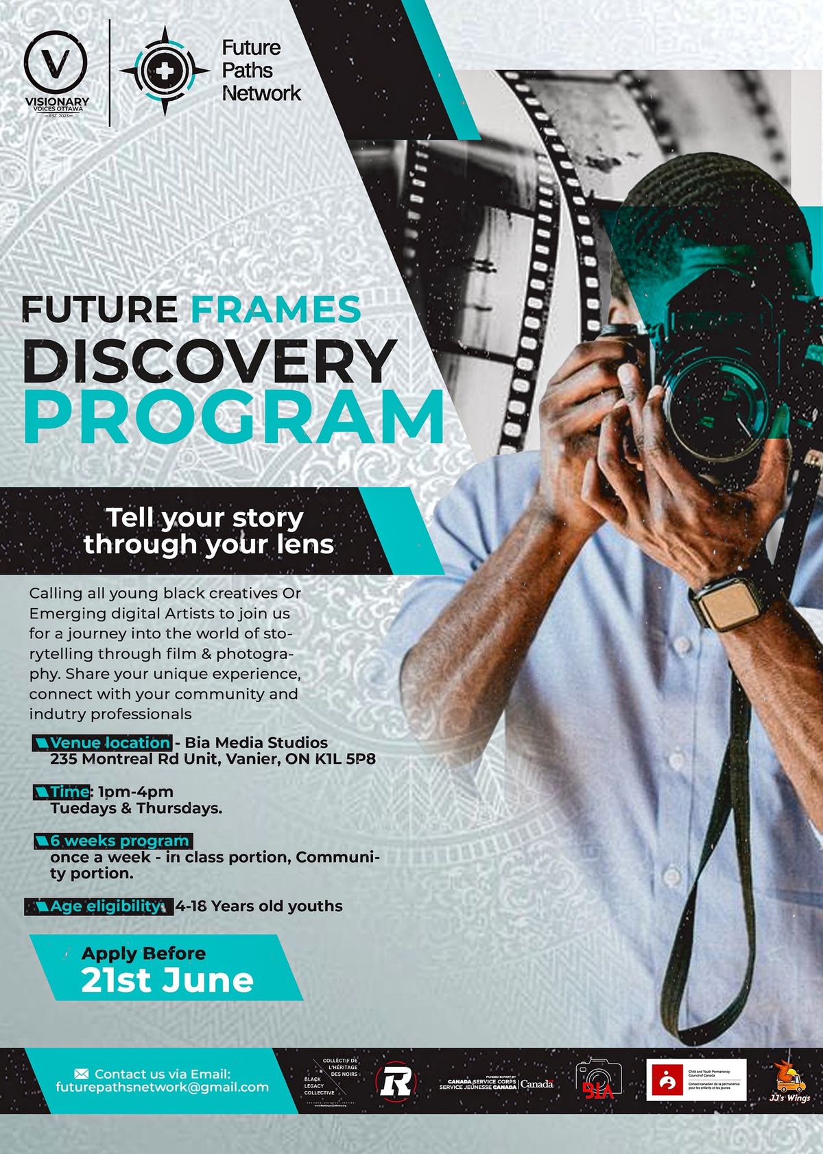 Visionary Voices x Future Paths Network - FREE Film & Photography Training