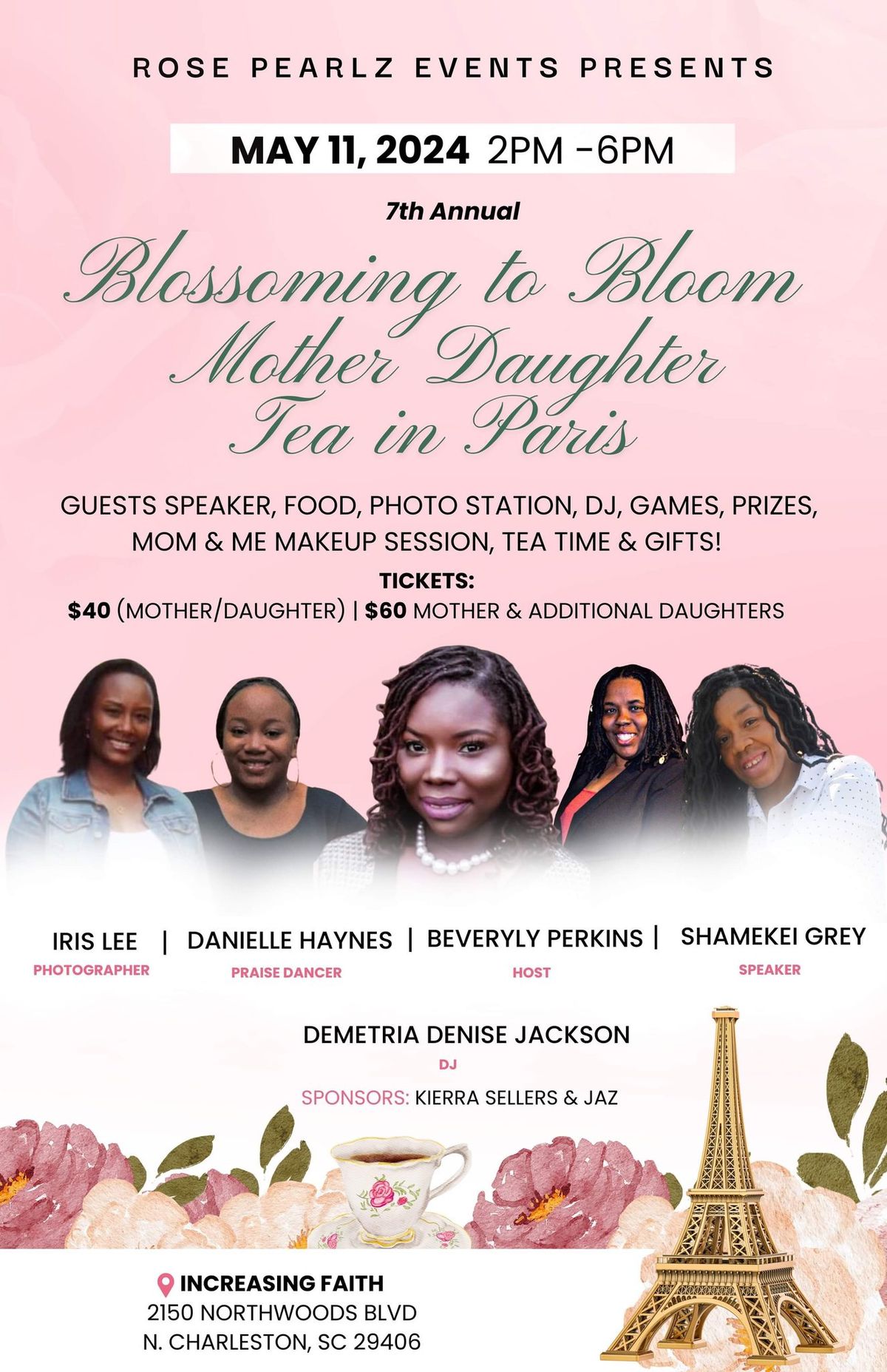 7th Annual Blossoming To Bloom Mother Daughter Tea