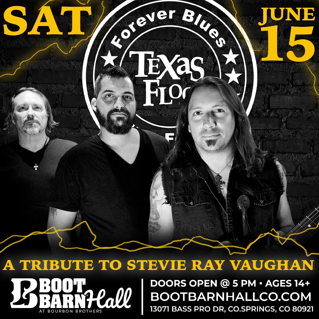 Texas Flood: A Tribute to Stevie Ray Vaughan at Pines Theater - TX
