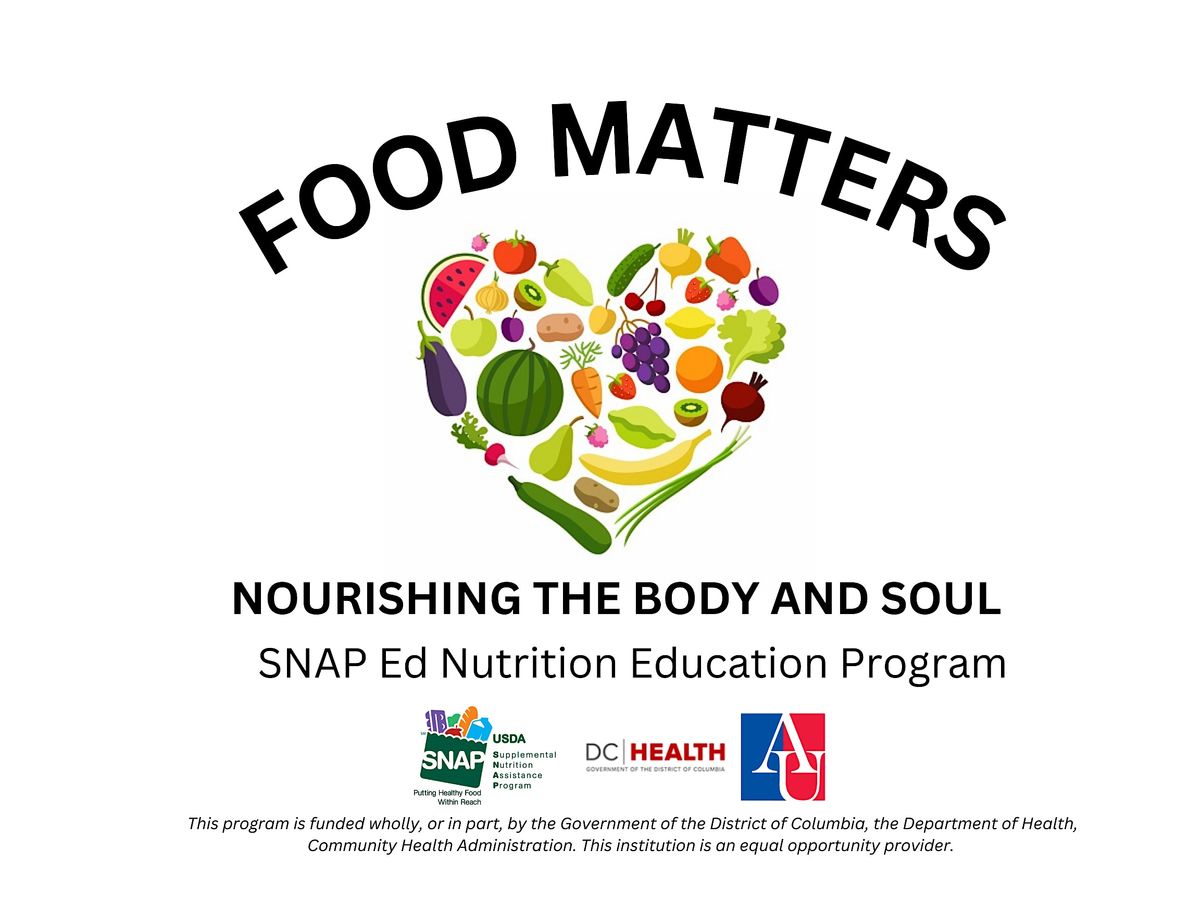 Food Matters - a FREE Nutrition Learning Series @ Kenilworth Comm. Center