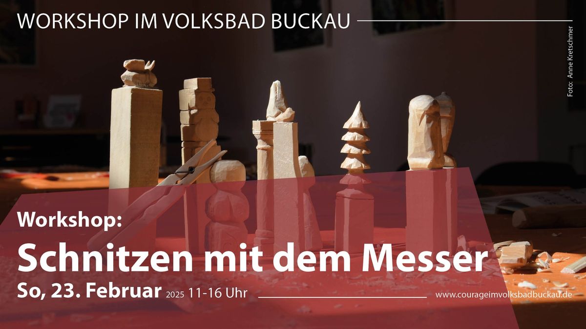 Workshop: SCHNITZEN MIT DEM MESSER