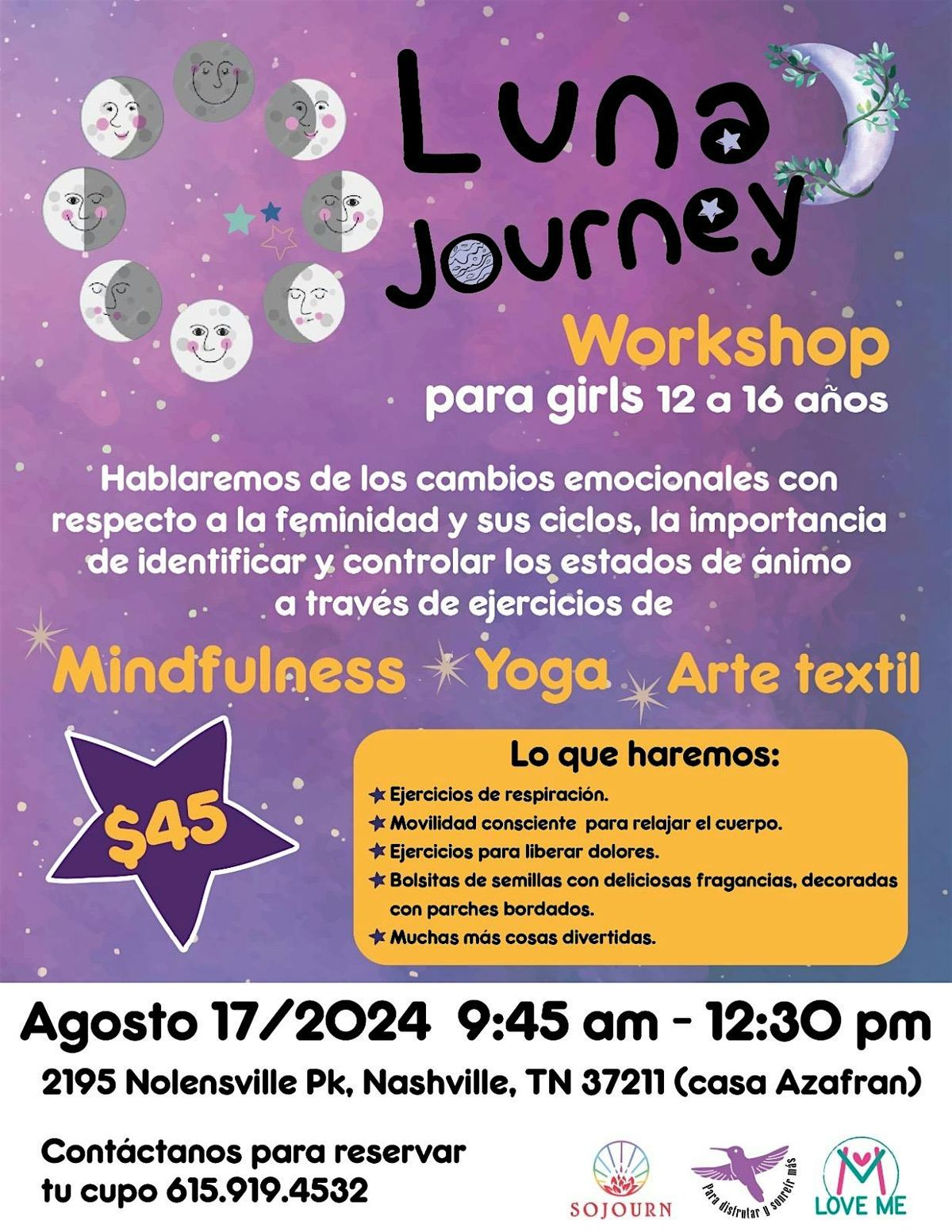 Luna Journey Workshop