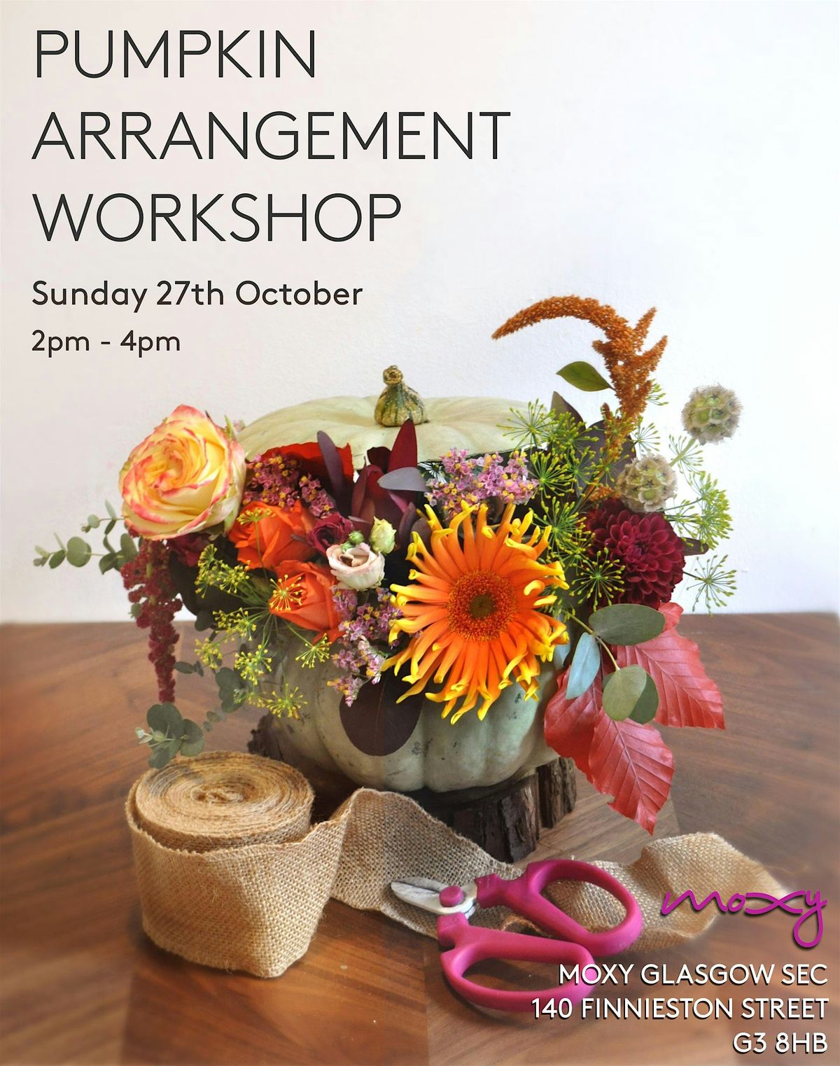 Pumpkin Arrangement Workshop