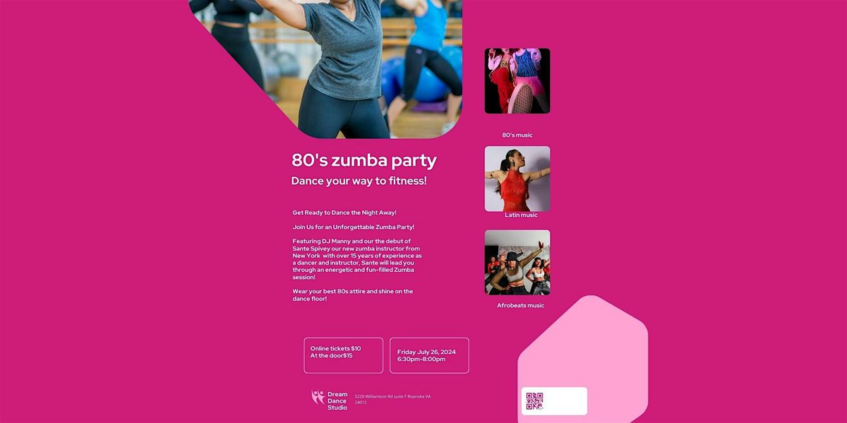 80's Zumba Party
