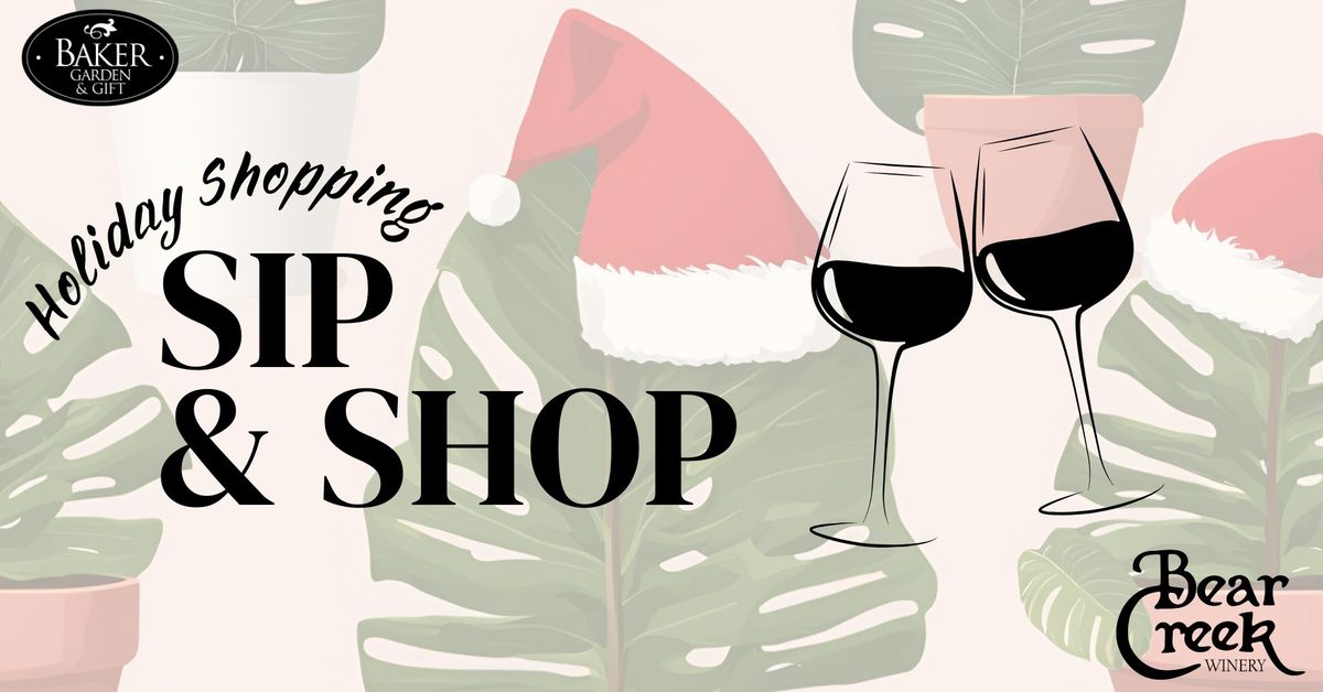 Holiday Sip & Shop